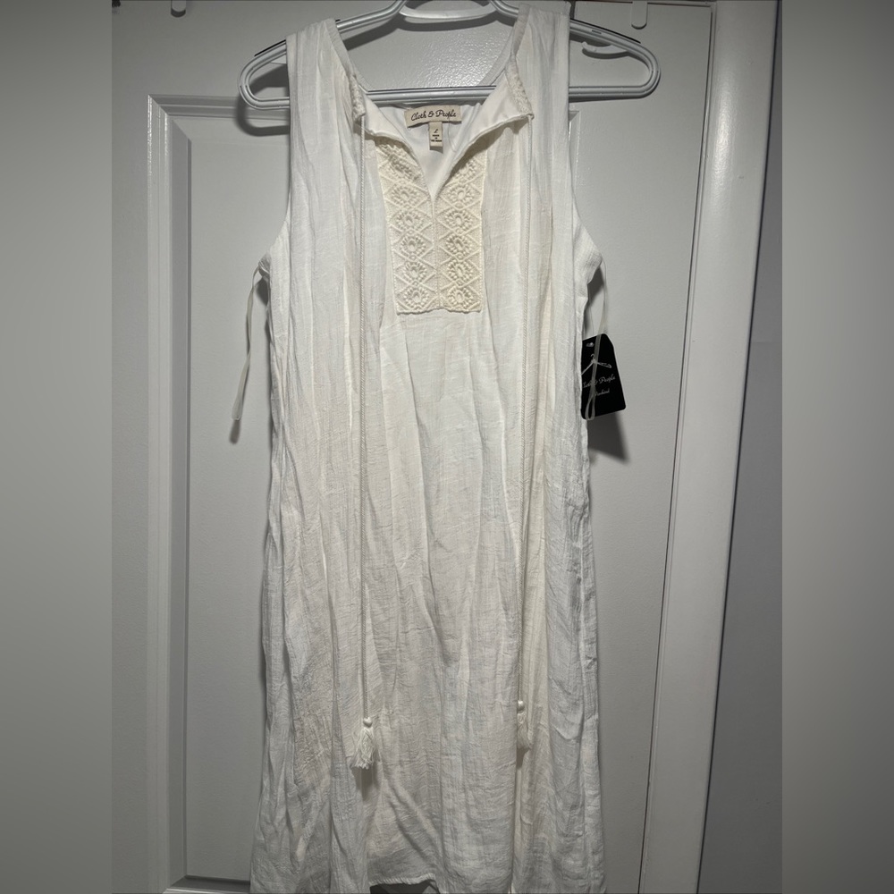 White dress NWT
